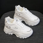 Damen Chunky Sneaker mit stabiler Plattform und atmungsaktivem Obermaterial R&B