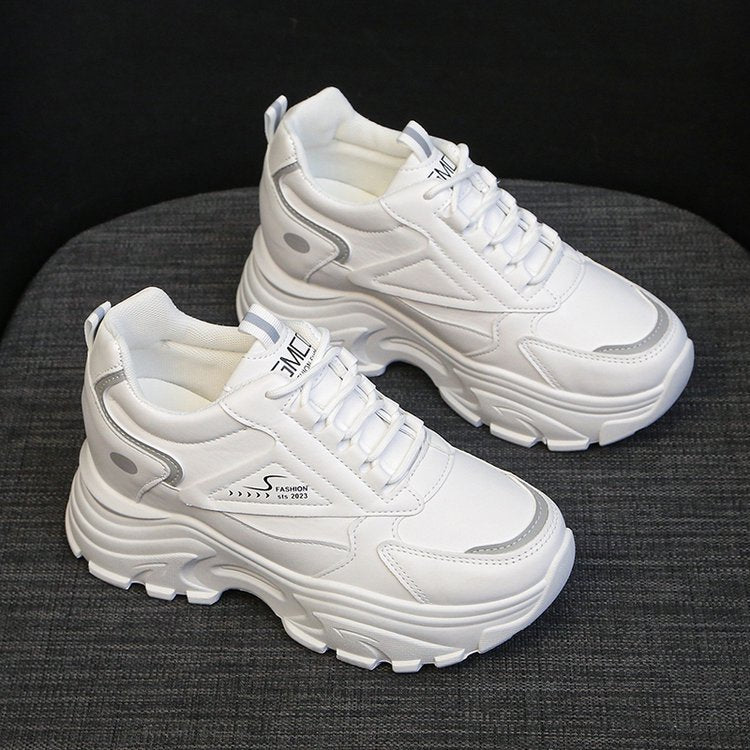 Damen Chunky Sneaker mit stabiler Plattform und atmungsaktivem Obermaterial R&B