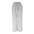 Damen Bequeme Freizeithose mit elastischem Taillenzug und weitem Bein EB
