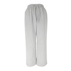 Damen Bequeme Freizeithose mit elastischem Taillenzug und weitem Bein EB