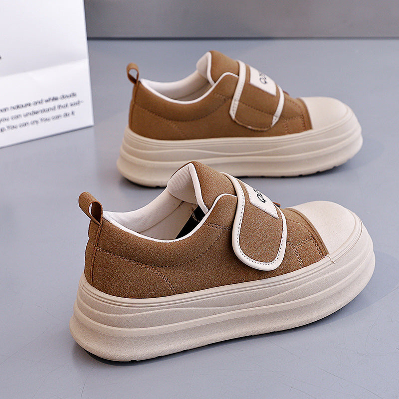 Damen Sneakers mit praktischem Klettverschluss und dämpfender Sohle R&B