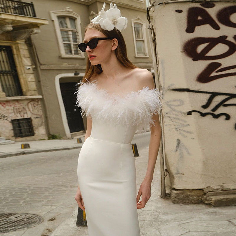 Damen Hochwertiges Sommerkleid mit feinem Spitzenbesatz R&B