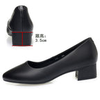 Damen Elegante Pumps mit bequemem Blockabsatz und modischem Design