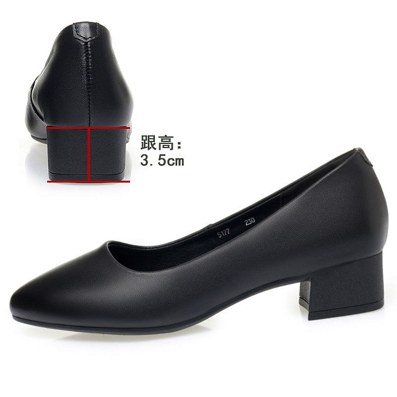 Damen Elegante Pumps mit bequemem Blockabsatz und modischem Design