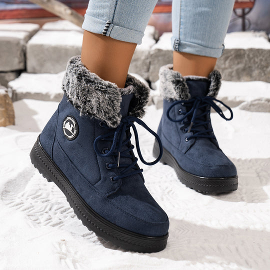 Damen gefütterte Winterstiefel R&B