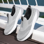 Damen Einfache und atmungsaktive Slip-On Sneakers R&B