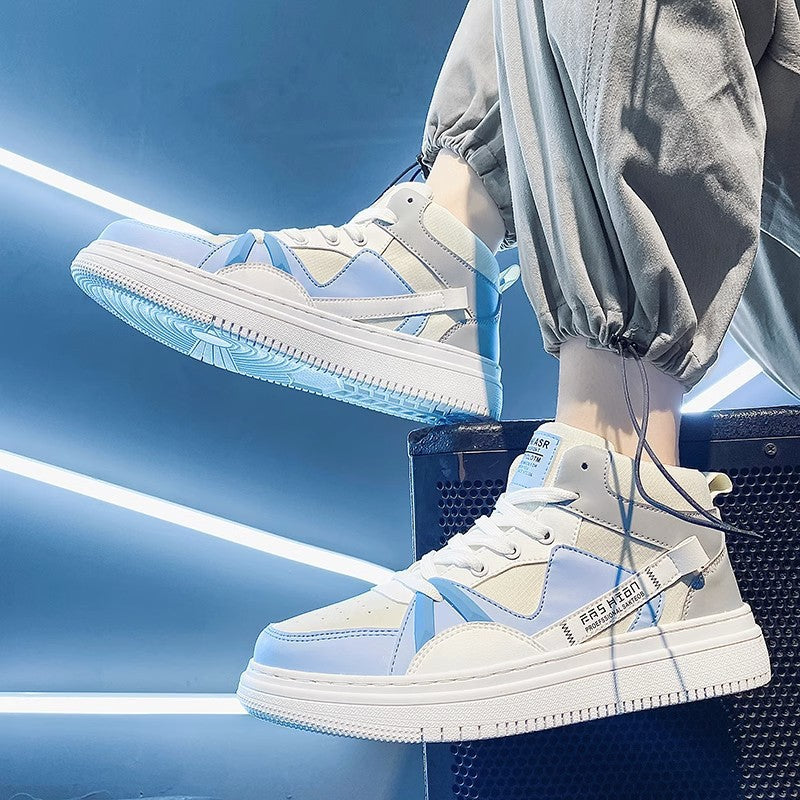 Damen Modische High-Top Sneakers mit innovativer Dämpfungstechnologie R&B