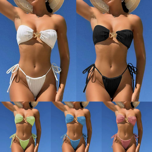 Damen Bandeau-Bikini-Set R&B