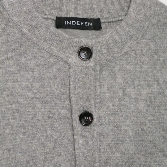 Damen lässiger Strickcardigan mit Knopfdetails R&B