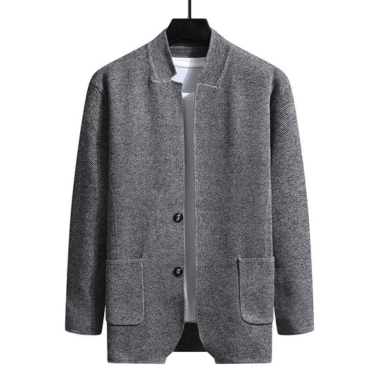 Damen elegante Jacke mit strukturiertem Design und praktischen Taschen R&B