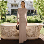 Damen elegantes, hüftbetontes Abendkleid R&B