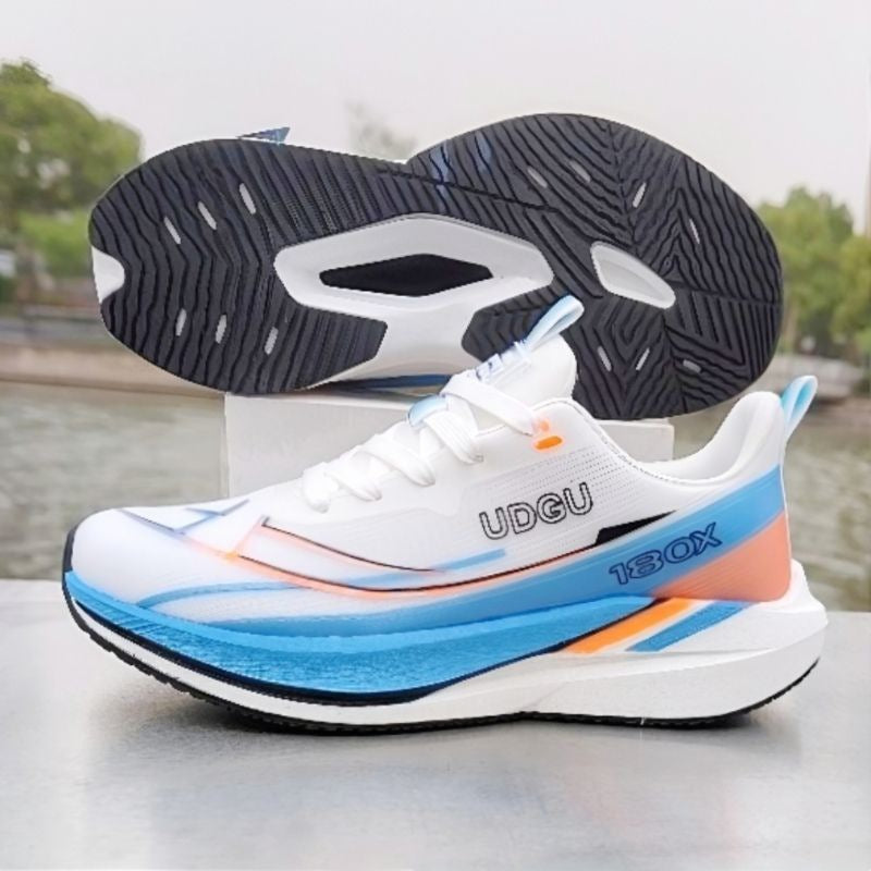 Damen Hochleistungs-Laufschuhe mit atmungsaktiver Mesh-Konstruktion und dämpfender Sohle R&B