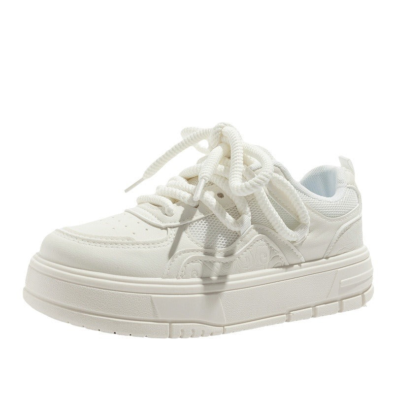 Damen Sportliche Sneakers mit detaillierter Struktur und atmungsaktiver Oberflächenstruktur R&B