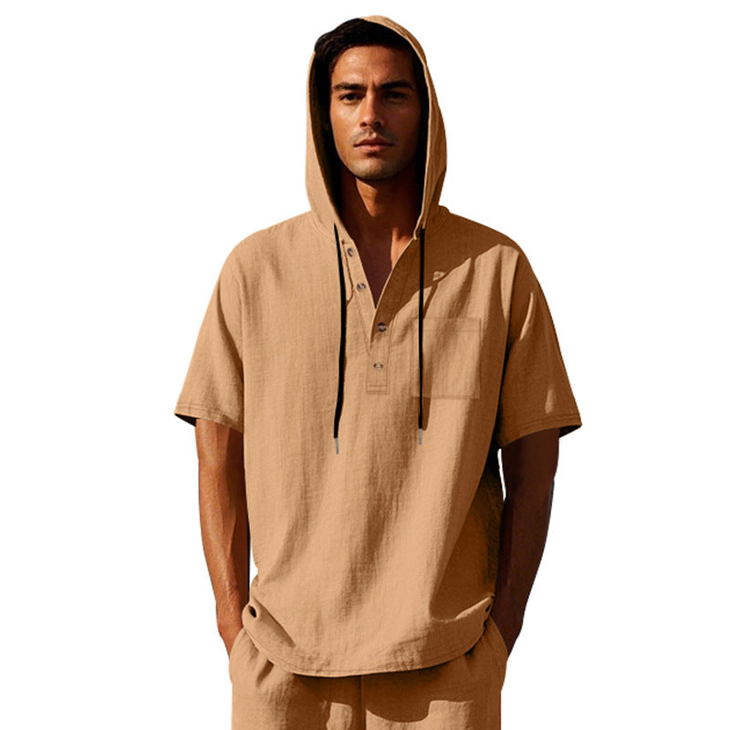 Herren lässiges Kapuzenshirt R&B