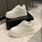 Damen Chunky Sneakers mit sportlichem Design und klobiger Sohle