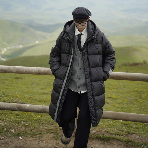 Herren Ultraleichte Daunenjacke mit Herausnehmbarem Innenfutter R&B