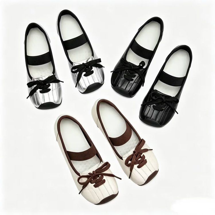 Damen sportliche Sneakers mit verstellbarem Riemen R&B