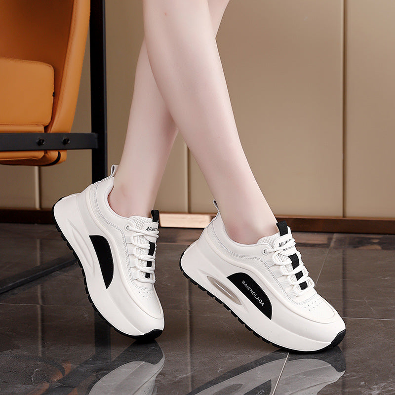 Damen Sportliche Sneakers mit dämpfender Plattform und atmungsaktivem Obermaterial R&B