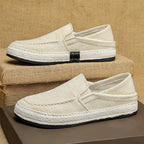 Damen bequeme Espadrilles mit elastischen Einsätzen und flexibler Sohle R&B