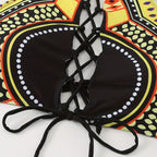 Damen Hochwertiger Bikini mit raffiniertem Schnürdesign R&B