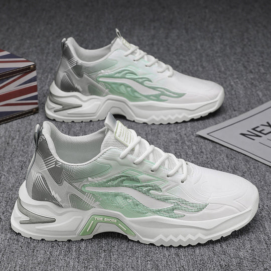 Damen Sportliche Sneakers mit innovativem Camouflage-Muster und dämpfender Sohle R&B