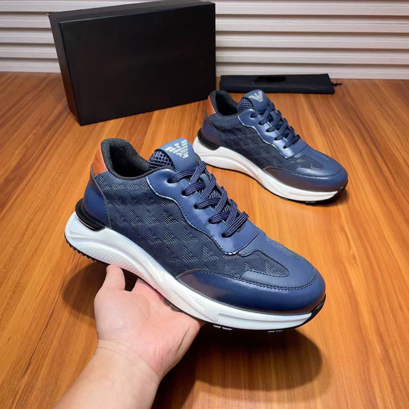 Damen sportliche Sneaker mit atmungsaktiver Mesh-Oberfläche und dämpfender Sohle R&B