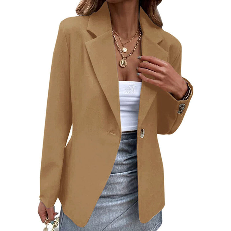 Damen Eleganter Blazer mit schmalem Schnitt und hochwertigen Details R&B