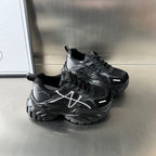 Damen Sportliche Lauf-Schuhe mit verstärkter Sohle und atmungsaktivem Mesh-R&B