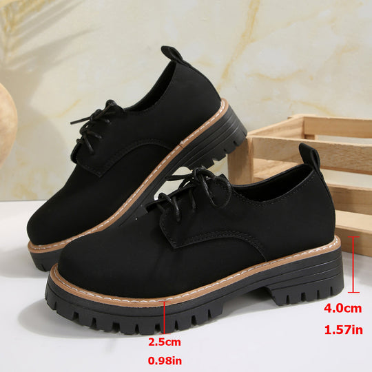 Damen Komfortable Schnürschuhe mit robustem Profil R&B