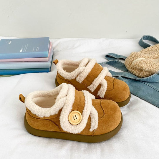 Damen Kuschelige Sneaker mit komfortablem Fleece-Futter R&B