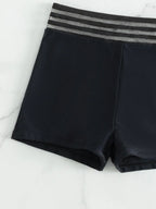 Damen Sportlicher Badeanzug mit Netzdetails R&B