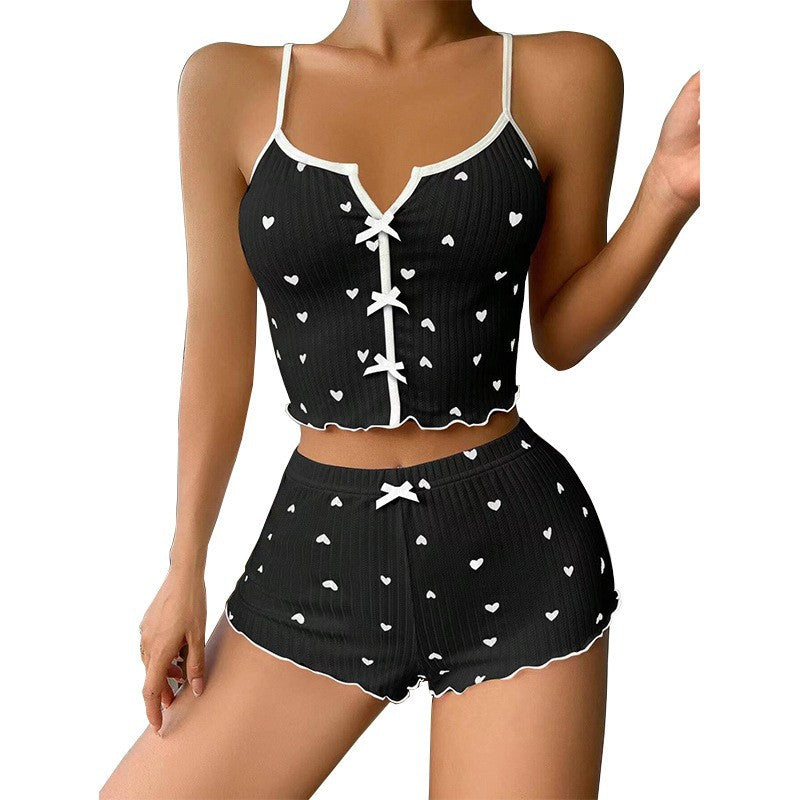 R&B | Bedrucktes Pyjama-Set