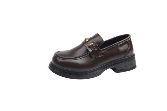 Damen Elegante Mokassins mit modischem Design und goldenen Details R&B
