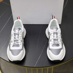 Damen Sportliche Sneakers mit atmungsaktiver Mesh-Oberfläche und rutschfester Außensohle R&B