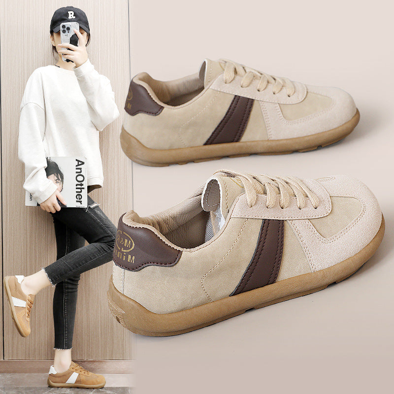 Damen Sportliche Sneakers mit atmungsaktiver Oberflächenstruktur und rutschfester Sohle R&B