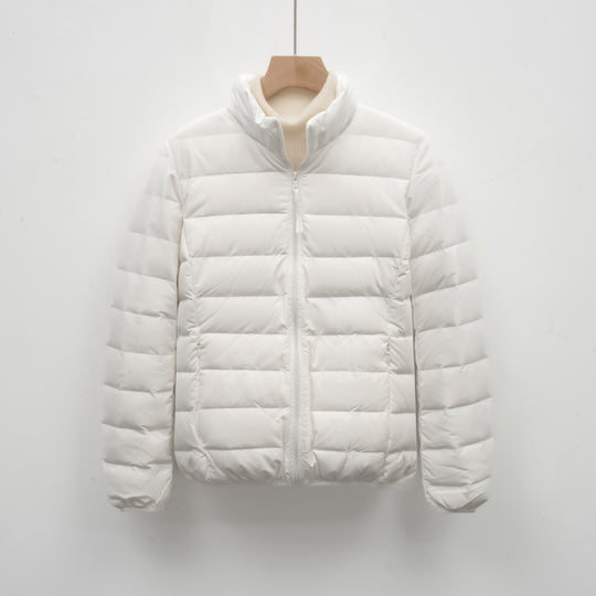 Damen Isolierte Steppjacke mit hohem Kragen und elastischen Bündchen R&B