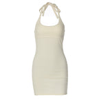 Damen Freizeitkleid mit schmalem Schnitt und Spaghettiträgern R&B