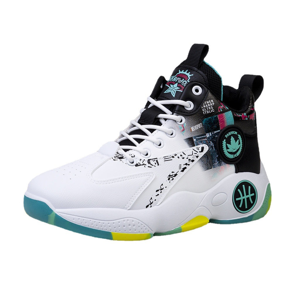Damen Sportliche Basketball-Schuhe mit strapazierfähigem Obermaterial und hochentwickelter Dämpfungstechnologie R&B