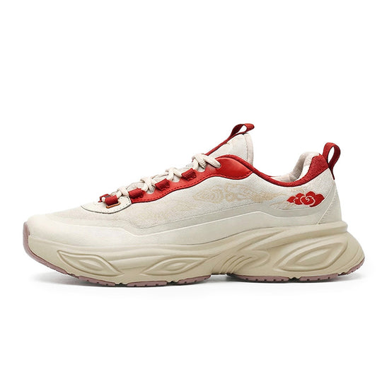 Damen sportliche Fitnessschuhe mit atmungsaktiver Mesh-Oberfläche und dämpfender Sohle R&B