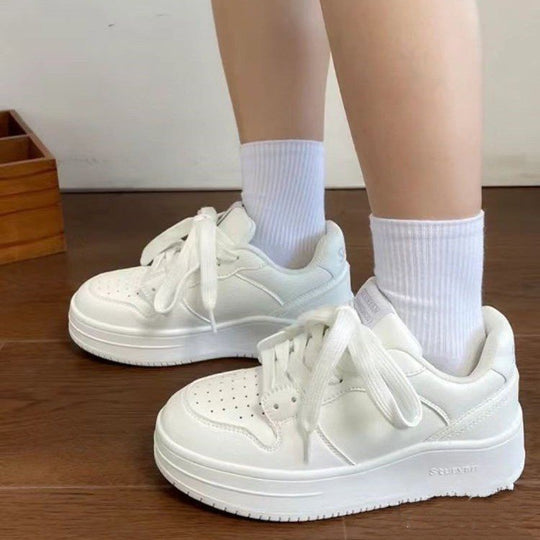 Damen Sportliche Sneakers mit hoher Sohle und gepolsterter Innensohle R&B