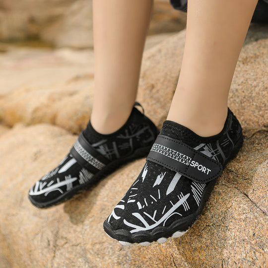 Damen Sportliche Schwimmschuhe mit nachhaltigem Material und elastischem Klettverschluss R&B