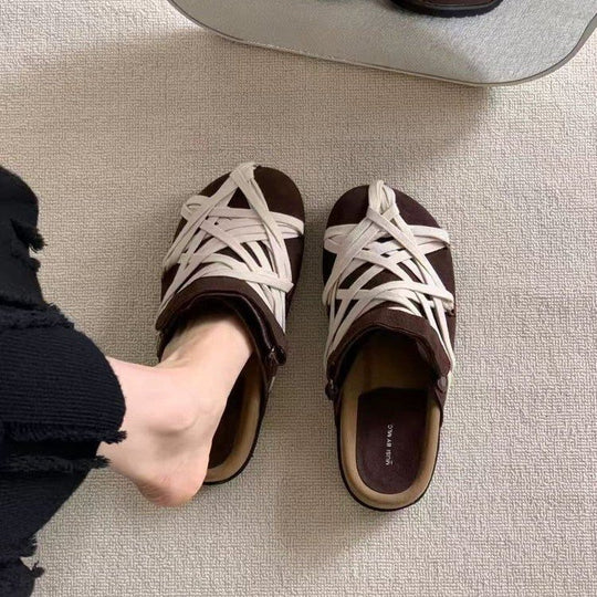 Damen Komfortable Clogs mit innovativem Schnürsystem und ergonomischer Fußbettgestaltung R&B