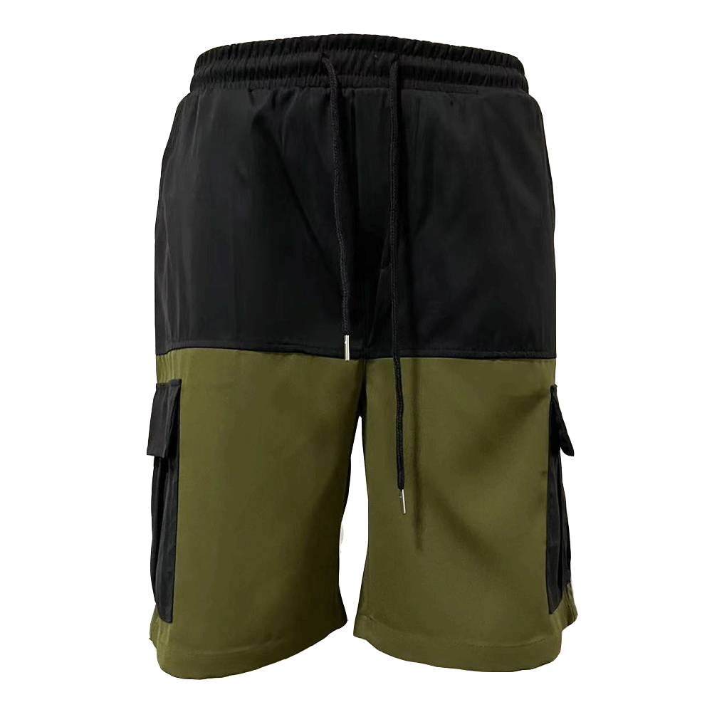 Herren Cargo-Shorts mit zahlreichen Taschen und elastischem Bund R&B