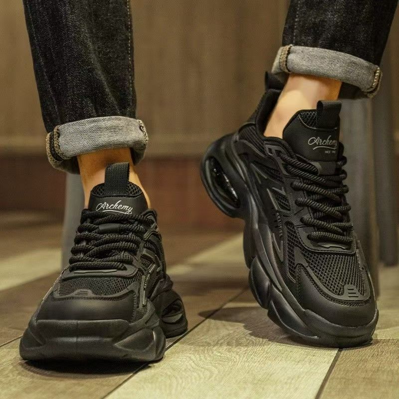 Damen Lauf-Sneaker mit stoßdämpfender Sohle und atmungsaktivem Obermaterial