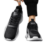 Damen Sportliche Sneakers mit atmungsaktiver Mesh-Oberfläche und stabiler Laufsohle  1773460156