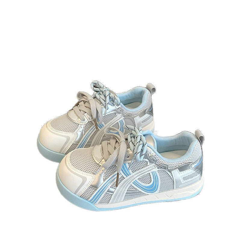 Damen Trendige Sneakers mit atmungsaktiver Mesh-Oberfläche und komfortabler Dämpfung R&B