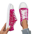 Damen Glamouröse Sneakers mit funkelnden Pailletten R&B