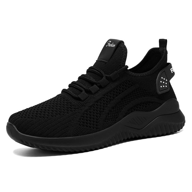 Damen Atmungsaktive Fitness-Sneakers im modernen Strickdesign R&B