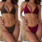 Damen Triangel-Bikini mit modischen Ringdetails  1779257181