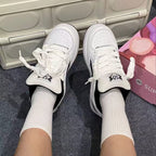 Damen Sportliche Freizeitsneaker mit atmungsaktivem Obermaterial und rutschfester Sohle